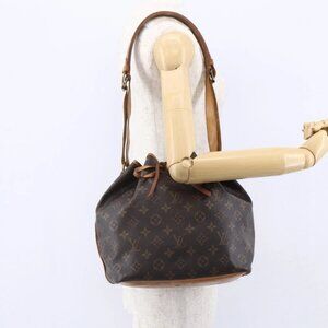 LOUIS VUITTON Monogram Petit Noe Shoulder Bag M42226 LV Auth 150165